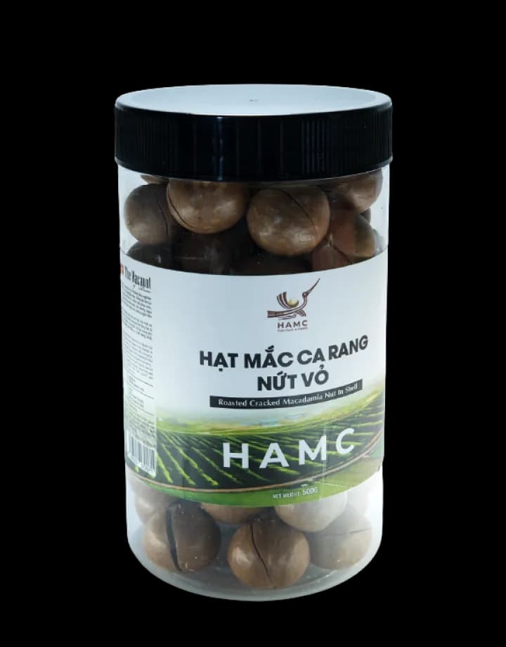 Mắc Ca Tách Nứt lon 500gr (Lon)