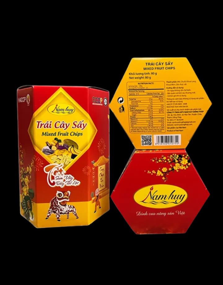 Hoa quả sấy 80g